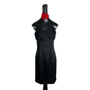 black a line sequin dress Nox Anabel A843 Stunning Sequin Corset Homecoming Dress Black / 6 main image 1